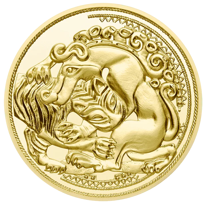 2022 1/2オンス オーストリア スキタイの黄金 0.986金プルーフ貨幣