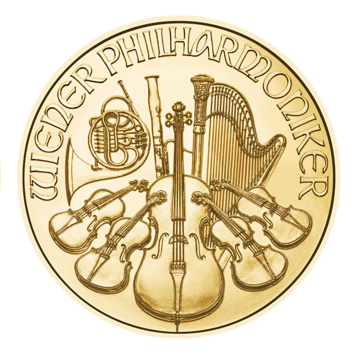2024年 1/2オンス オーストリア・フィルハーモニー .9999金貨