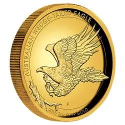 2015 2オンス オーストラリア ウェッジテールイーグル ハイレリーフ .9999金プルーフ貨幣