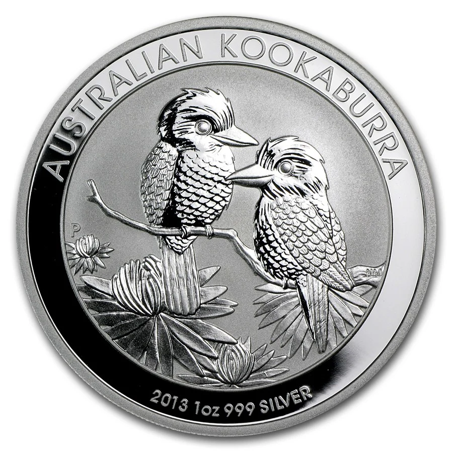 2013年 1オンス オーストラリア・クーカブーラ.999銀貨