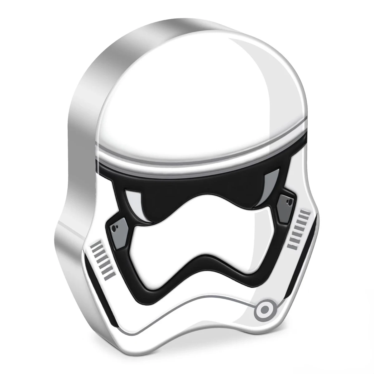 2022 1オンス ニウエ スター・ウォーズ ファースト・オーダーの顔 ストームトルーパー .999銀貨プルーフ貨幣