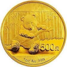 2014年1オンス中国パンダ.999金貨