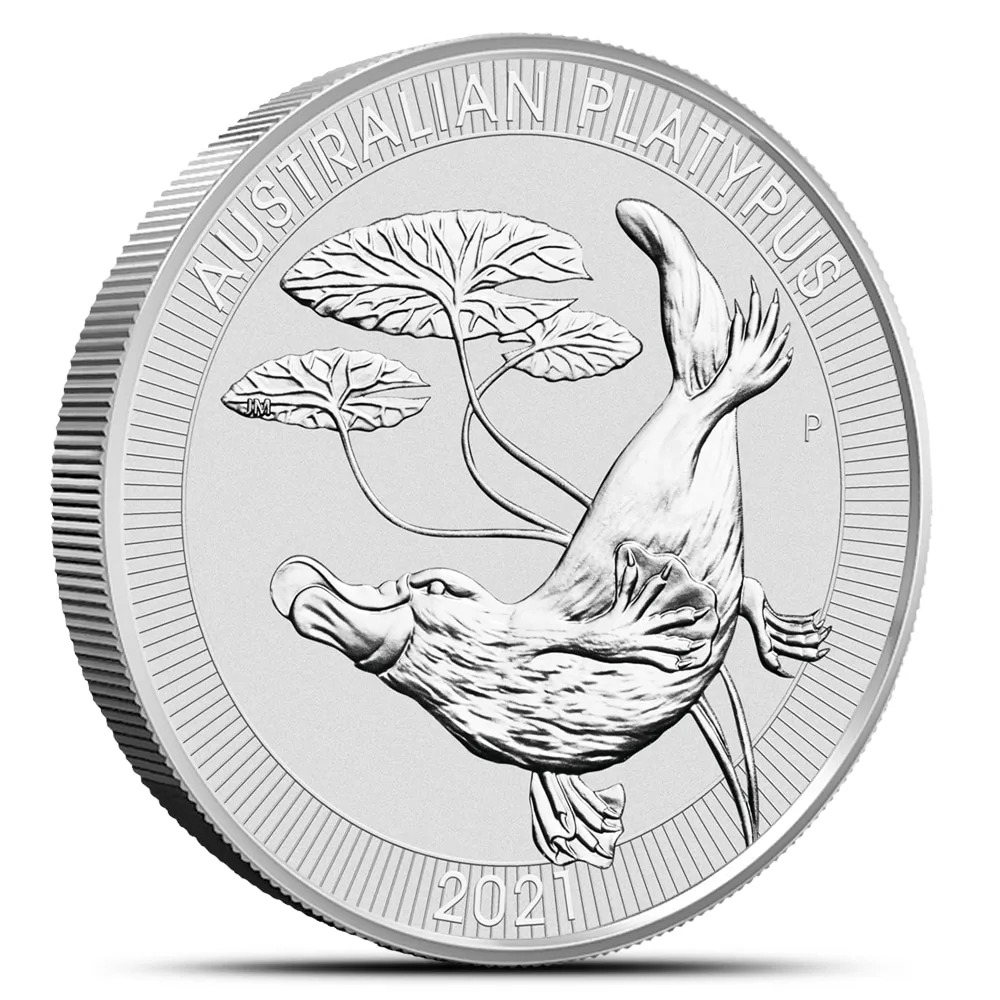 2021年 1.5オンス オーストラリアン・カモノハシ.9999銀貨