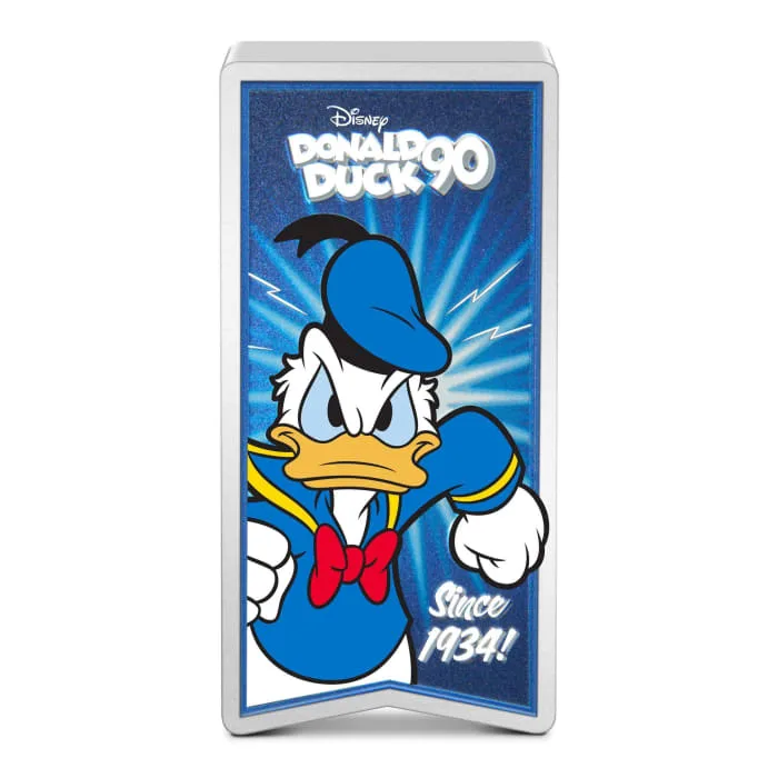 2024 1オンス ニウエ・ドナルドダック90周年記念 ワイズ・クワッキン・ Since 1934 .999銀貨プルーフ貨幣