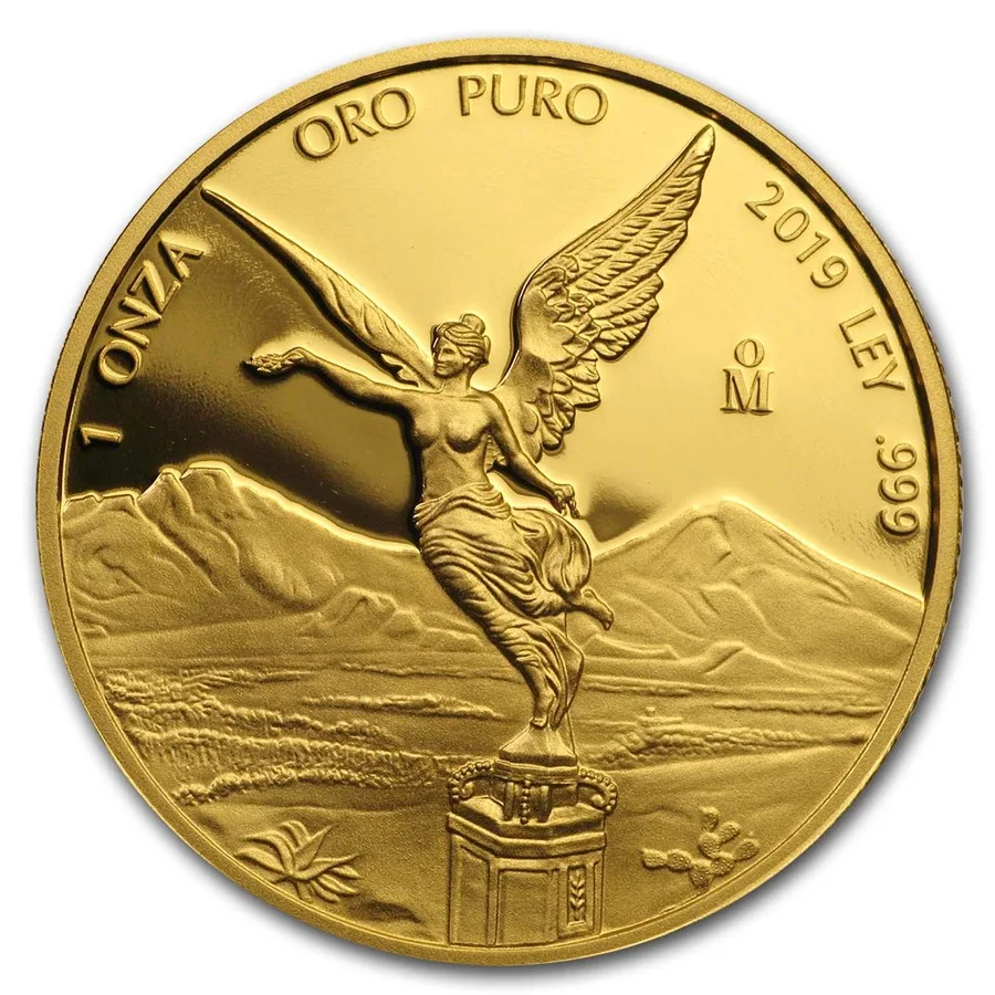 2019年 1オンス メキシコ・リベルタ 0.999金プルーフ貨幣