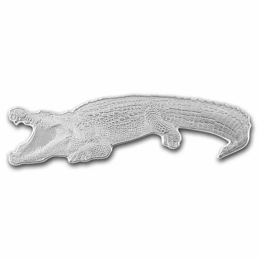 2021年 1オンス ソロモン諸島 ナイルワニ .999銀貨