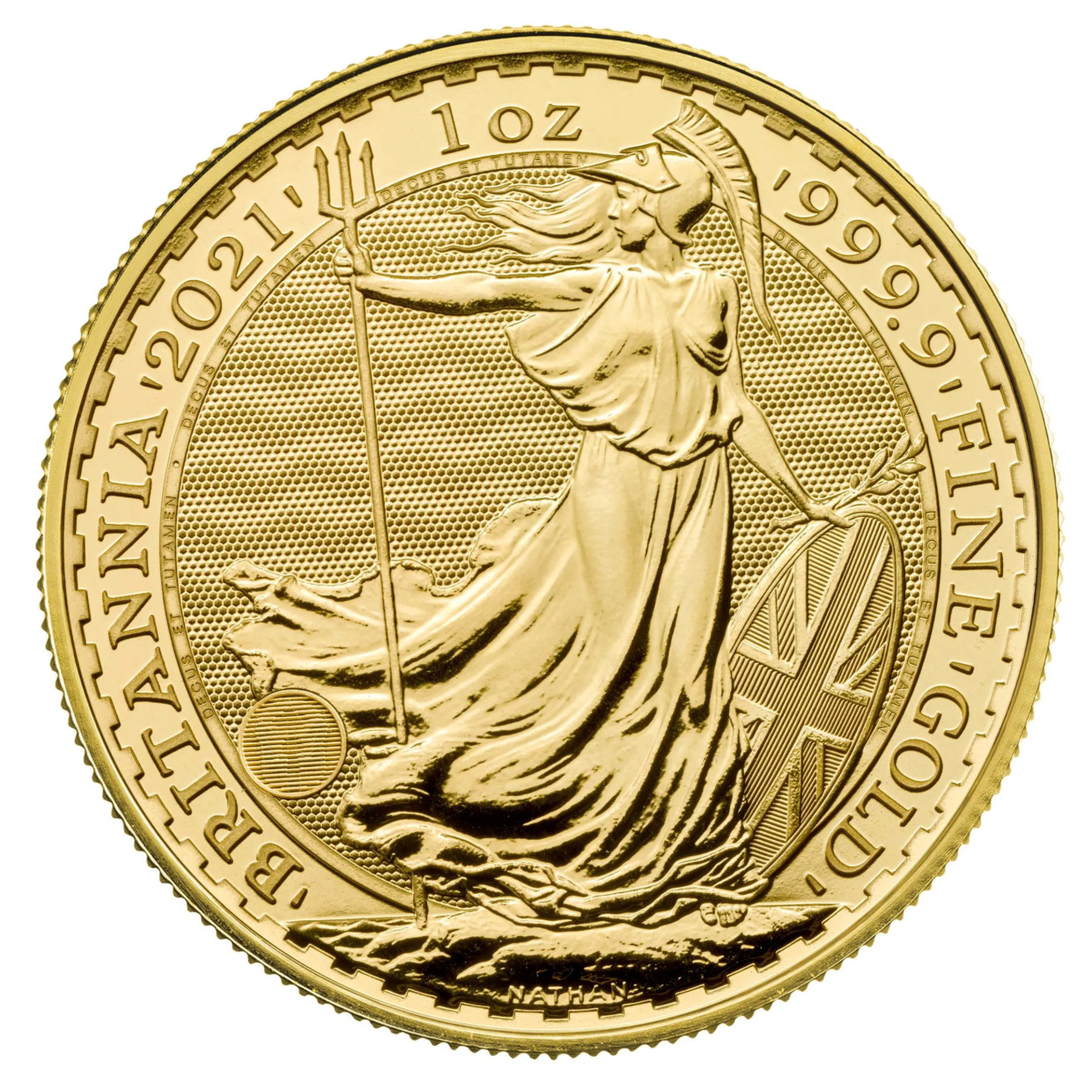 2021年 1オンス イギリス ブリタニア .9999金貨