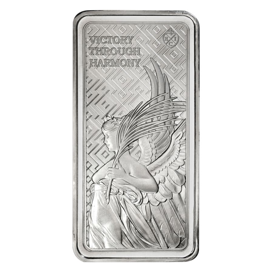 2023 250グラム セントヘレナ 王の美徳 – 勝利 .999銀貨の延べ棒