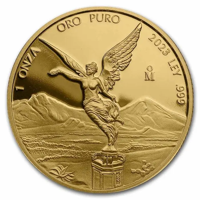 2023年 1オンス メキシコ・リベルタ 0.999金プルーフ貨幣