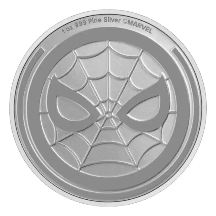 2023 1オンス ニウエ スパイダーマン 999 銀地金