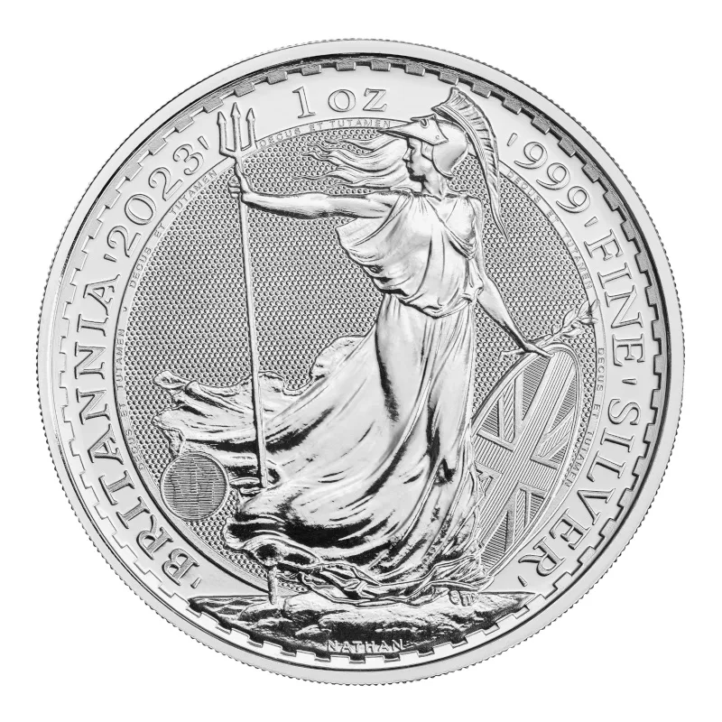 2023 1オンス イギリス ブリタニア.999銀貨(チャールズ3世像)