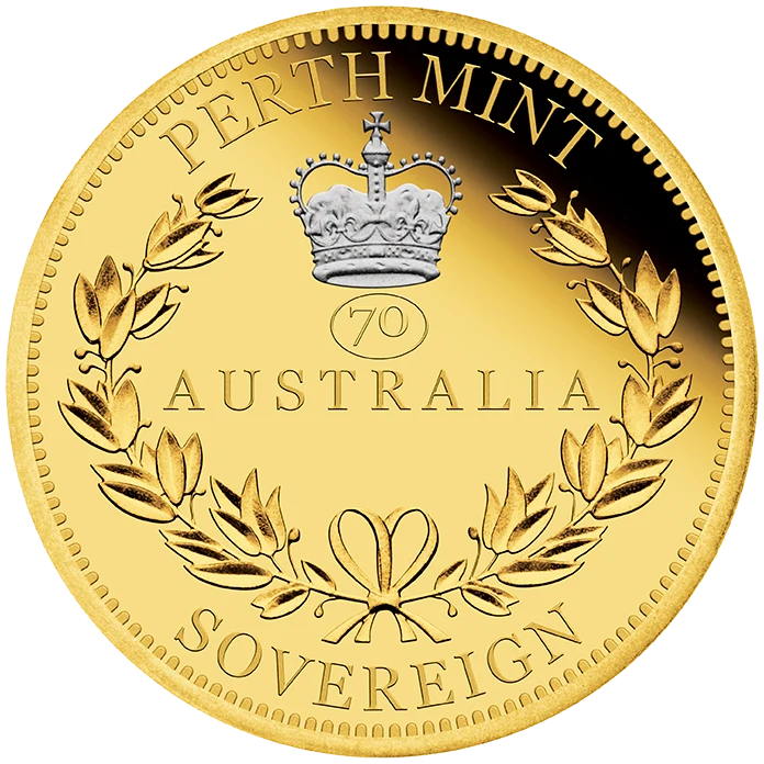 2022 7.988グラム オーストラリア・ソブリン 0.9167金プルーフ貨幣