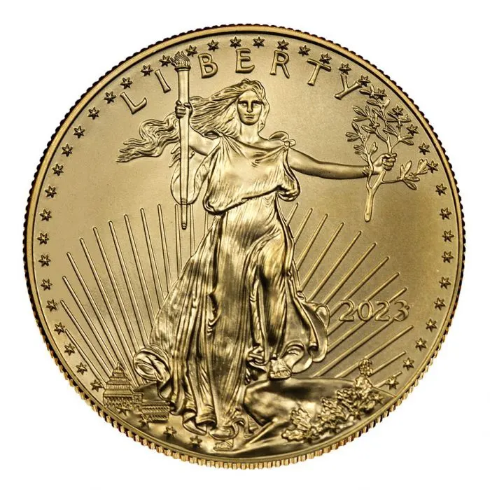 2023年 1オンス アメリカ・イーグル .9167金貨