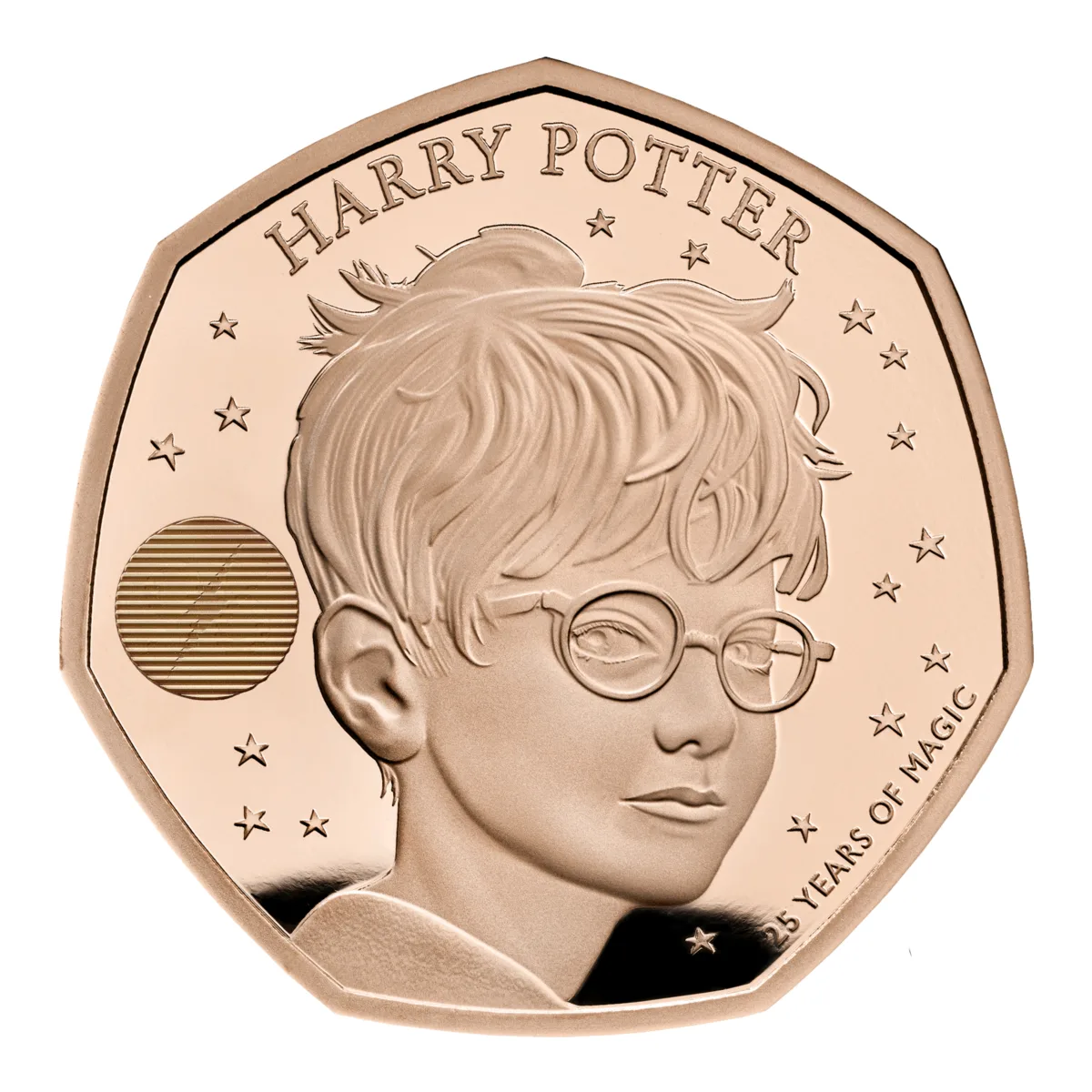 2022 15.5グラム 英国 ハリー・ポッター .9167金プルーフコイン