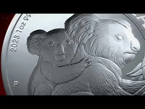 2023年 1オンス オーストラリア コアラ .9999銀貨 BUコイン