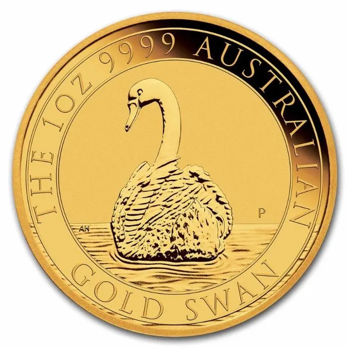2023年 1オンス オーストラリア白鳥.9999金ハイレリーフプルーフ貨幣