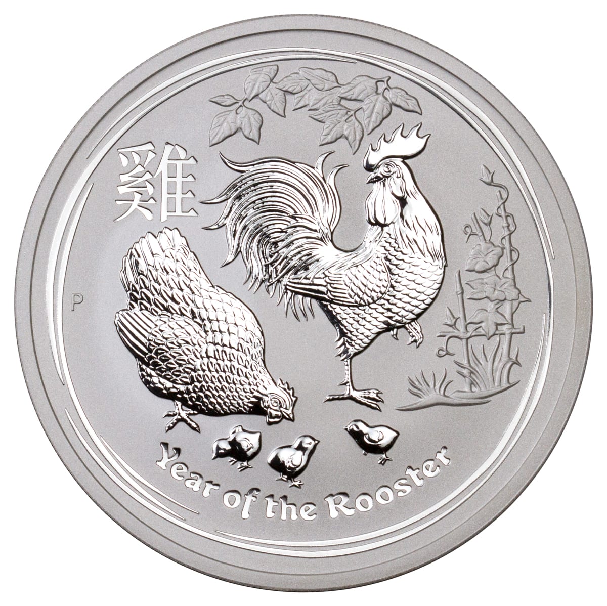 2017年10オンス・オーストラリア月酉0.9999銀貨