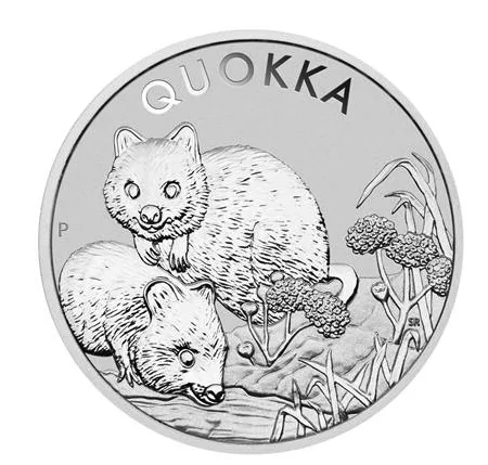 2022年 1オンス オーストラリア クオッカ 9999銀貨 BUコイン