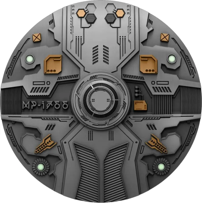 2024 7オンス カメルーン UFO MP-1766 Levitating .999 シルバーアンティーク硬貨